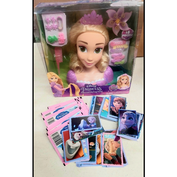 Walt Disney New In Box Disney Princess & Tin Of "Frozen" Cards - See Pictures