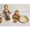 Image 4 : Lot of 5 Vintage Hummel Goebel Porcelain Figurines - Great Condition!