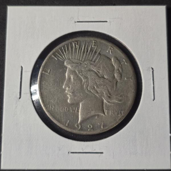 1927 Silver Peace Dollar