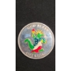 Image 1 : Vintage The Orleans Hotel Las Vegas Alligator "God Bless America" 3 Oz .999 Fine Silver Round 