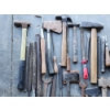 Image 2 : Lot of Assorted Vintage Tools: Wrenches, Saw, Axes, Chisels, and More!