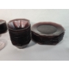 Image 6 : Huge Lot of Vintage Hazel Atlas Moroccan Amethyst & Jeanette Pink Depression Glass Set