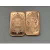 Image 2 : Two 1oz Copper Buffalo Bars