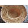 Image 3 : Sety of 3 Original Vintage chines Coolie Hats All In Perfect Condition See PIcs - Hard To Find Origi