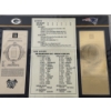 Image 2 : Authentic 1997 Super Bowl XXXI NFL Football Ticket & 24K Gold Plated Ticket - Mint Condition