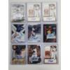 Image 1 : Lot of (9) Assorted Naylor Brothers Autographed Baseball Cards in Holders - Mint or Near Mint Cond.
