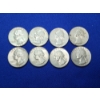 Image 1 : Assorted Years 90% U.S. Silver Quarters - Face Value $2.00