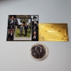 Image 2 : Frank Sinatra & John F. Kennedy Commemorative 24K Gold Plated Coin 
