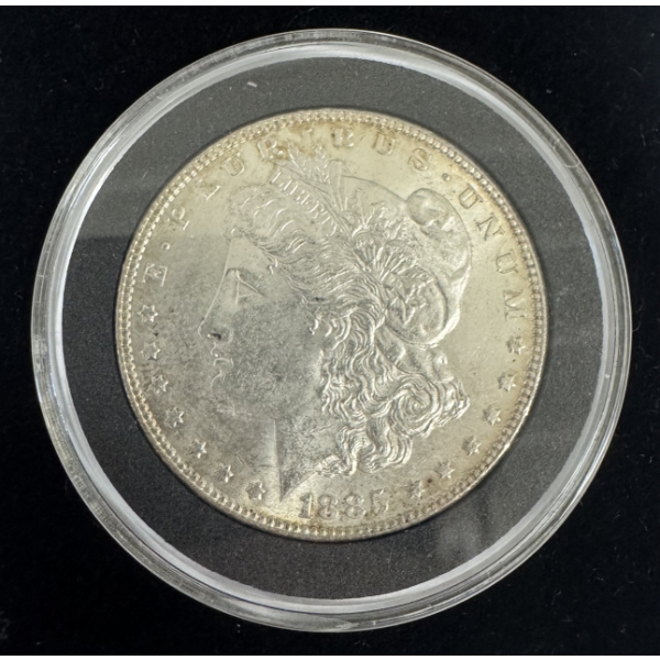1885 United States Morgan Silver Dollar- Beautiful Condition 