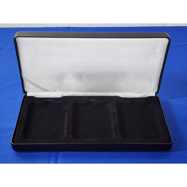 3-Coin Display Holder - Holds Standard NCG/PCGS Slabs - Excellent Condition 