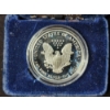 Image 3 : Gorgeous Proof 1998-P Fine Silver 1 Oz American Eagle in Capsule & Storage Box
