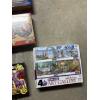 Image 6 : *Pick Up At Mantua Home-No Shipping Available* Red Storage tote full of Puzzles - Christmas - Houses