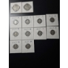Image 1 : (2) Walking Liberty Half Dollars 90%  & (10) Mercury Dimes 90% - $11 FV