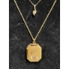 Image 2 : (2) Gold Filled Necklaces - Locket & Pendant - 10.2g TW