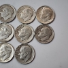 Image 4 : Lot of Assorted Years United States 90% Silver Roosevelt Dimes - Face Value: $1.30