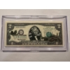 Image 1 : 2003 United States Jefferson VERMONT $2.00 Bill In Hard Case Holder - Mint Condition - RARE