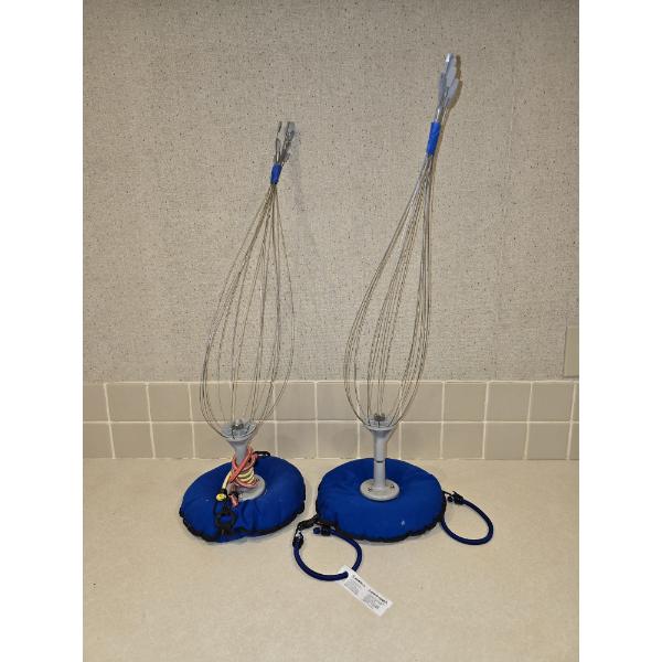 (2) Weighted Bird Deterrents - For use on boats or anywhere you don't want birds - 29" Tall