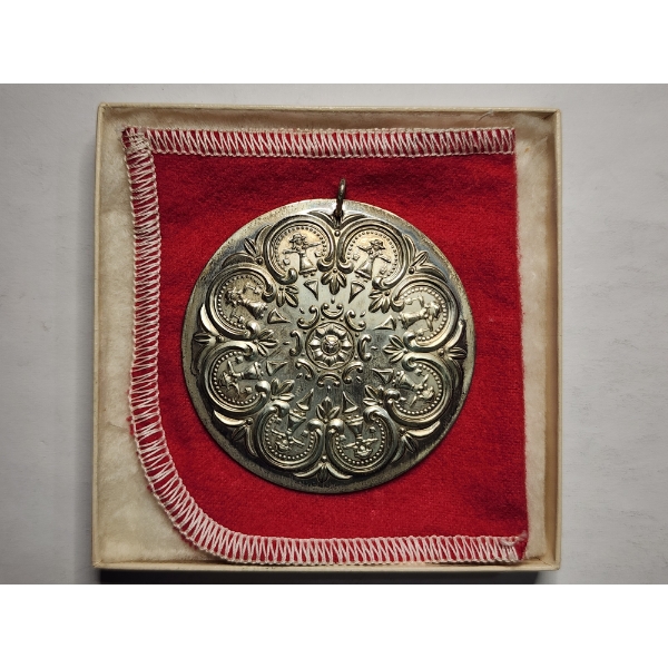 1978 Towle Sterling Silver Medallion Weighing 20.3 Grams