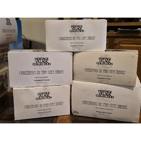 Department 56 Christmas As Shown