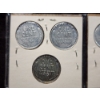 Image 4 : Lot of 6 Brilliant Steel Pennies - Assorted Mint Marks - Two Complete Sets - Uncirculated!