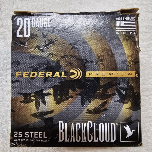 Federal Premium Black Cloud 20 Gauge FS Steel Shotshells (see description)