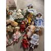 Image 11 : *Pick Up At Mantua Home-No Shipping Available*  Christmas Decor in Green Storage Bin - Holiday Doll 