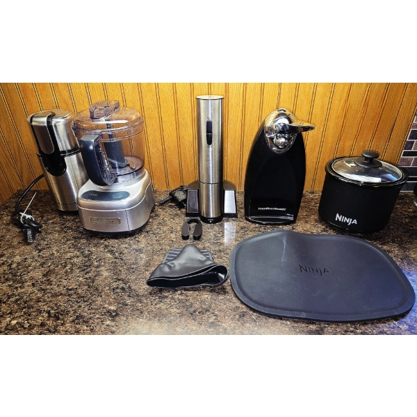 5 Piece Small Kitchen Appliance Bundle incl KitchenAid, Ninja, Cuisinart and More