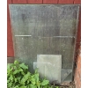 Image 1 : 4 Panes of Thick, Heavy Glass and a Few Smaller Panes of Regular Glass Approx 4x3