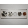 Image 1 : 1964 Coin Set in Holder Ft. $0.75 Face Value in 90% Silver - Missing Dime