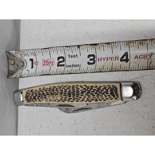 Pocket Knife (White Handle)