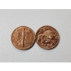 Image 1 : x2 1 oz Fine Copper Rounds: Walking Liberty & Erymanthian Boar