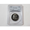 Image 1 : 1958 Franklin Half Dollar - 90% Silver - Graded PCGS PR 65