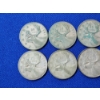 Image 2 : x9 Assorted Years Canadian 80% Silver Quarters ASW Each: 0.15oz / FV: $2.25
