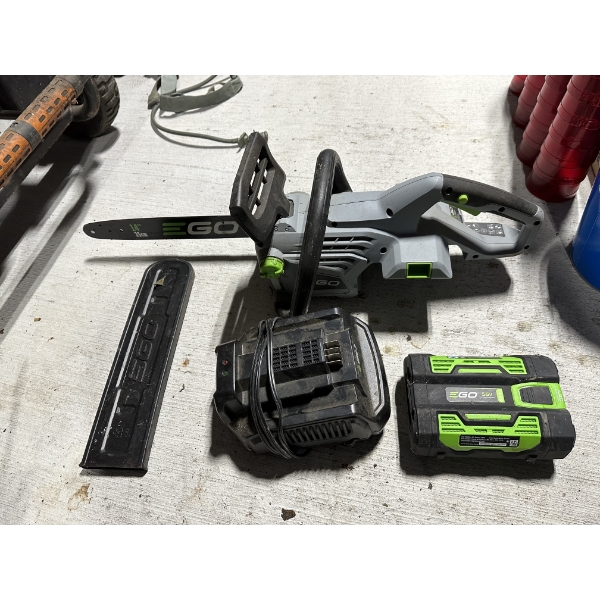 EGO 14" Electric Chainsaw with Battery & Charger