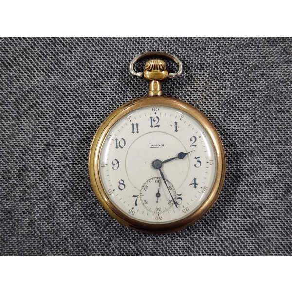 Landis Gold Filled Pocket Watch Weighing 88 Grams