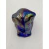 Image 5 : Adorable Degenhart Vintage Glass Dog Figurine- Blue Iridozed