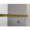 Image 8 : Small White Metal Locking Safe/Storage Measuring 9" X 7" X 6.5" - NEW OPEN BOX - Comes With 2 Keys