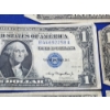 Image 5 : x5 United States $1 Blue Seal Silver Certificates FV: $5.00