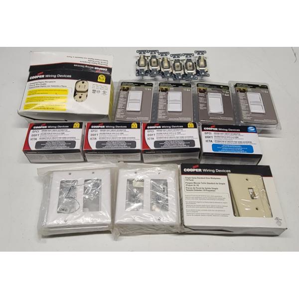 New Light Switch Plates, Dimmer Switches, Ground Fault Circuit Interrupters & More