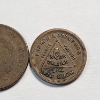Image 6 : U.S. 1964 Two Cent Piece & 1864 Indian Head Token "Yankee Robinson's Big Show" 