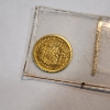 Image 3 : 1871 8K Gold Miniature Spanish Amadeo I Replica Coin Token