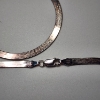 Image 3 : Stunning Sterling Silver Herringbone 36" Necklace - Total Weight: 19.7g