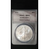 Image 1 : ANACS 2001 MS69 1 oz 999 Fine Silver American Eagle
