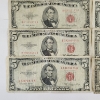 Image 4 : Ten United States Red Seal $5 Notes - Face Value $50.00