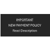 READ THIS - NEW PAYMENT POLICY 