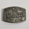 Image 1 : Vintage Wright Brothers 1903 Kitty Hawk Brass Belt Buckle