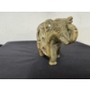 Image 2 : High End Hand Carved Soapstone Elephant - Measures About 4" X 4" - Mint Condition