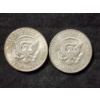 Image 2 : $1.00 Face Value in 90% Silver 1964 Kennedy Half Dollars
