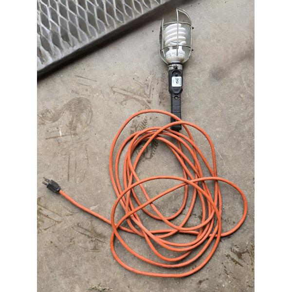 Work Light on Extension Cord with 