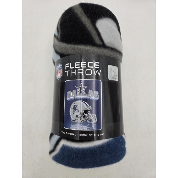 Brand New Cozy 50''x60'' Dallas Cowboys Fleece Throw Blanket